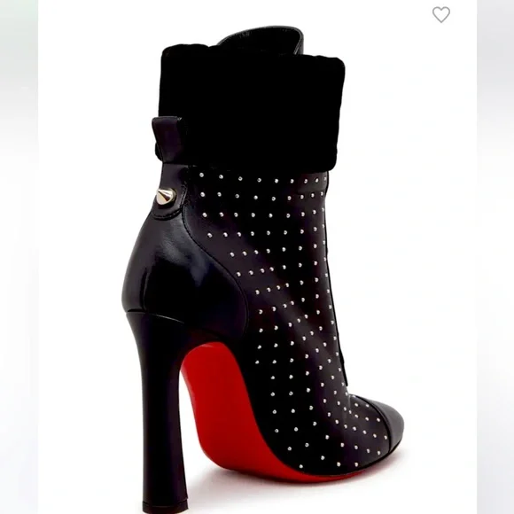 CHRISTIAN LOUBOUTIN Dakita 100 Studded Booties Ankle Boots & Booties
